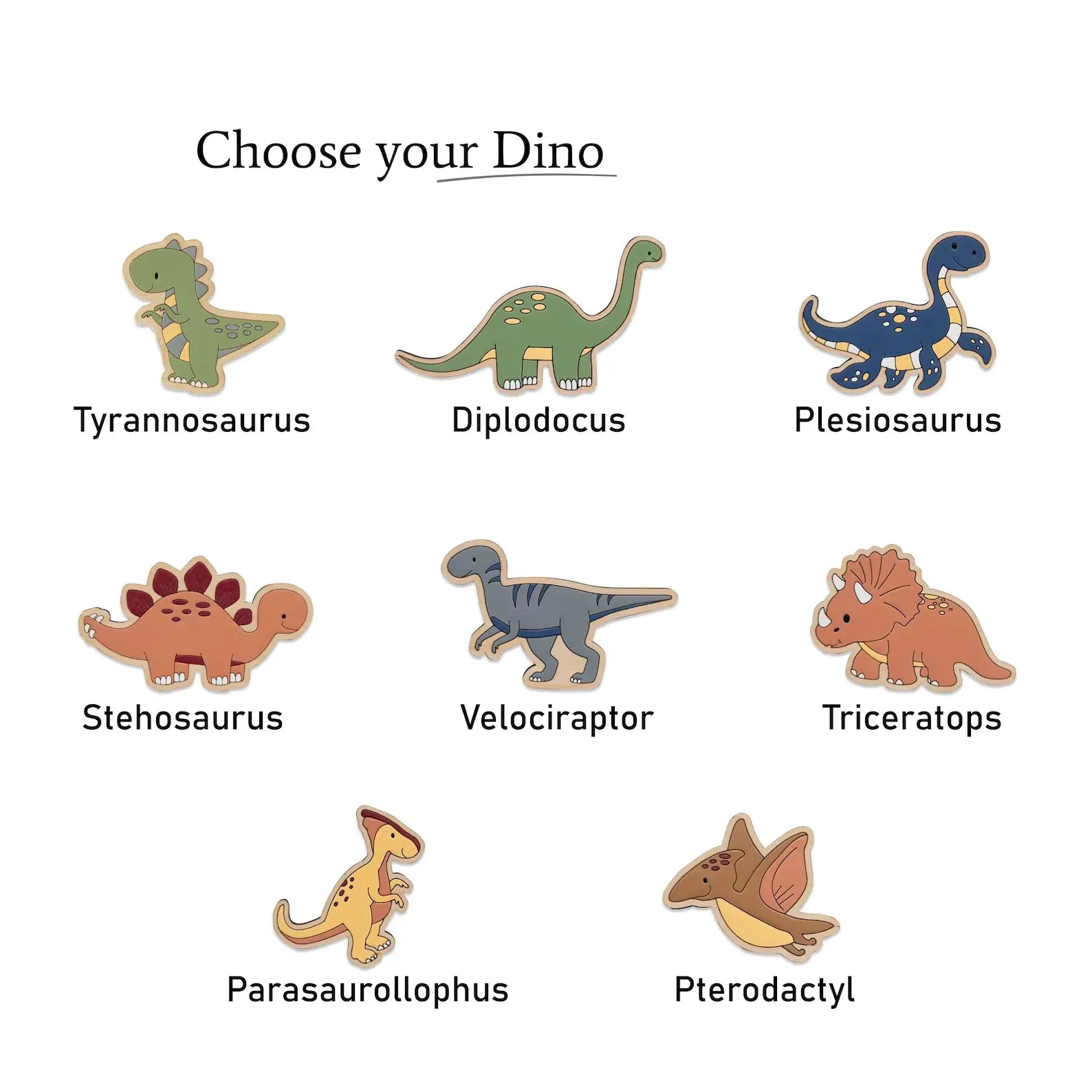 Dinosaur Name Puzzle - Wooden Busy Board for Toddlers Wooden Name Puzzles Busypuzzle