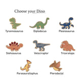 Dinosaur Name Puzzle - Wooden Busy Board for Toddlers