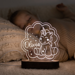 Wooden Night Light - Personalized Wooden Decor Personalized Wooden Decor Busypuzzle