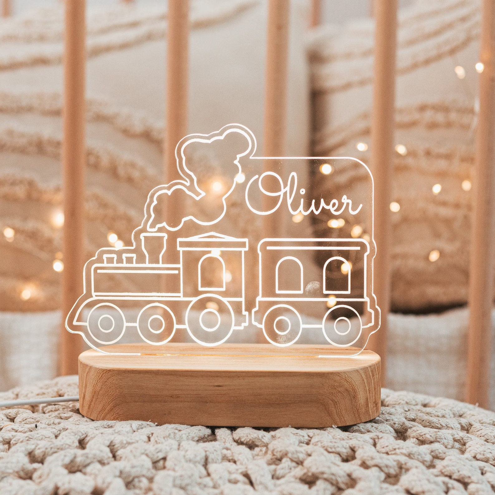 Wooden Night Light - Personalized Wooden Decor Personalized Wooden Decor Busypuzzle