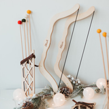Personalized Bow With Arrows