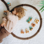 Build Your Name with a Custom Letter Train Eco-Friendly Wooden Trains Busypuzzle