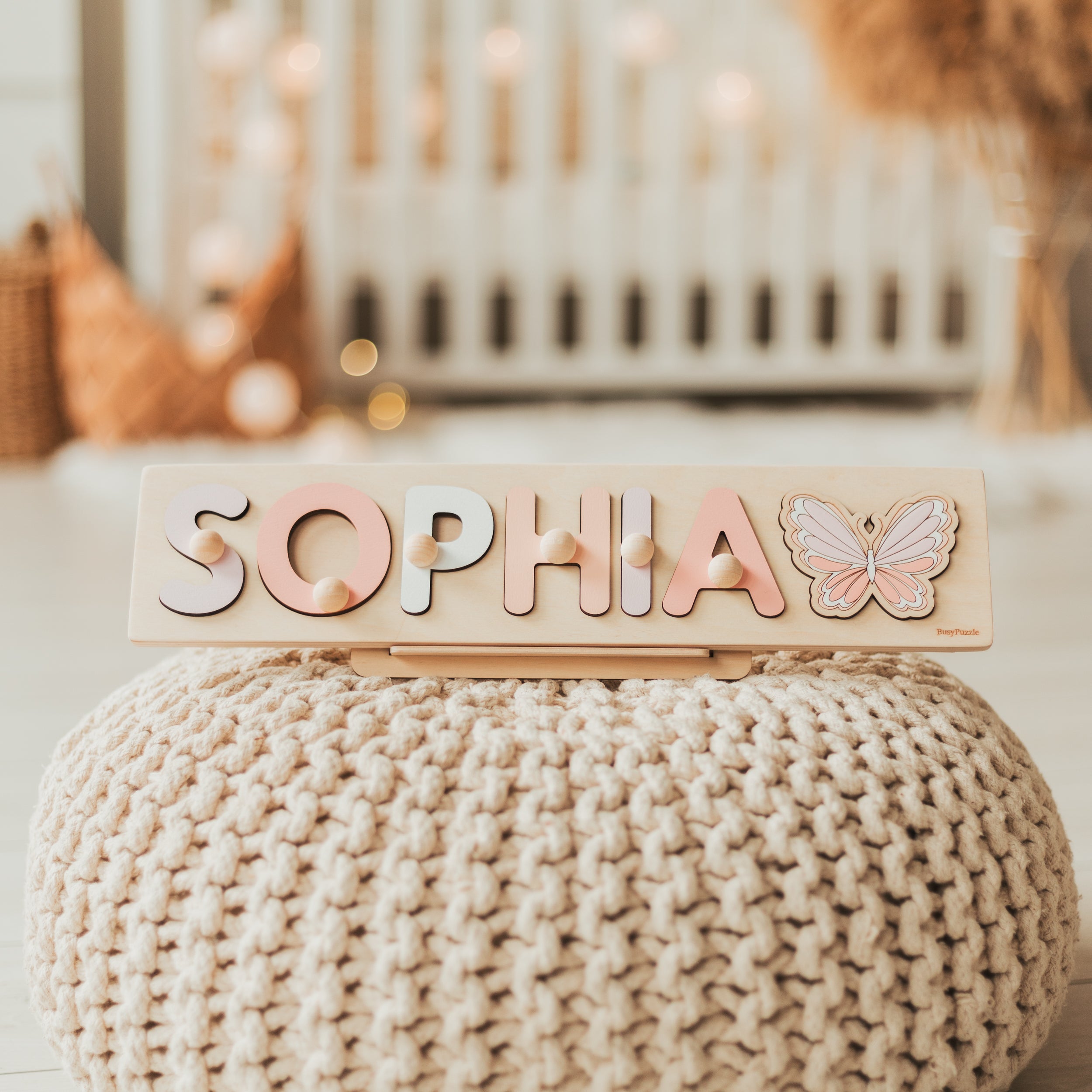 Custom Wooden Name Puzzle For Boy Wooden Name Puzzles Busypuzzle