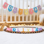 Personalized Train for Girl Eco-Friendly Wooden Trains Busypuzzle