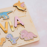 Dinosaur Name Puzzle for girls
