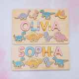 Dinosaur Name Puzzle for girls