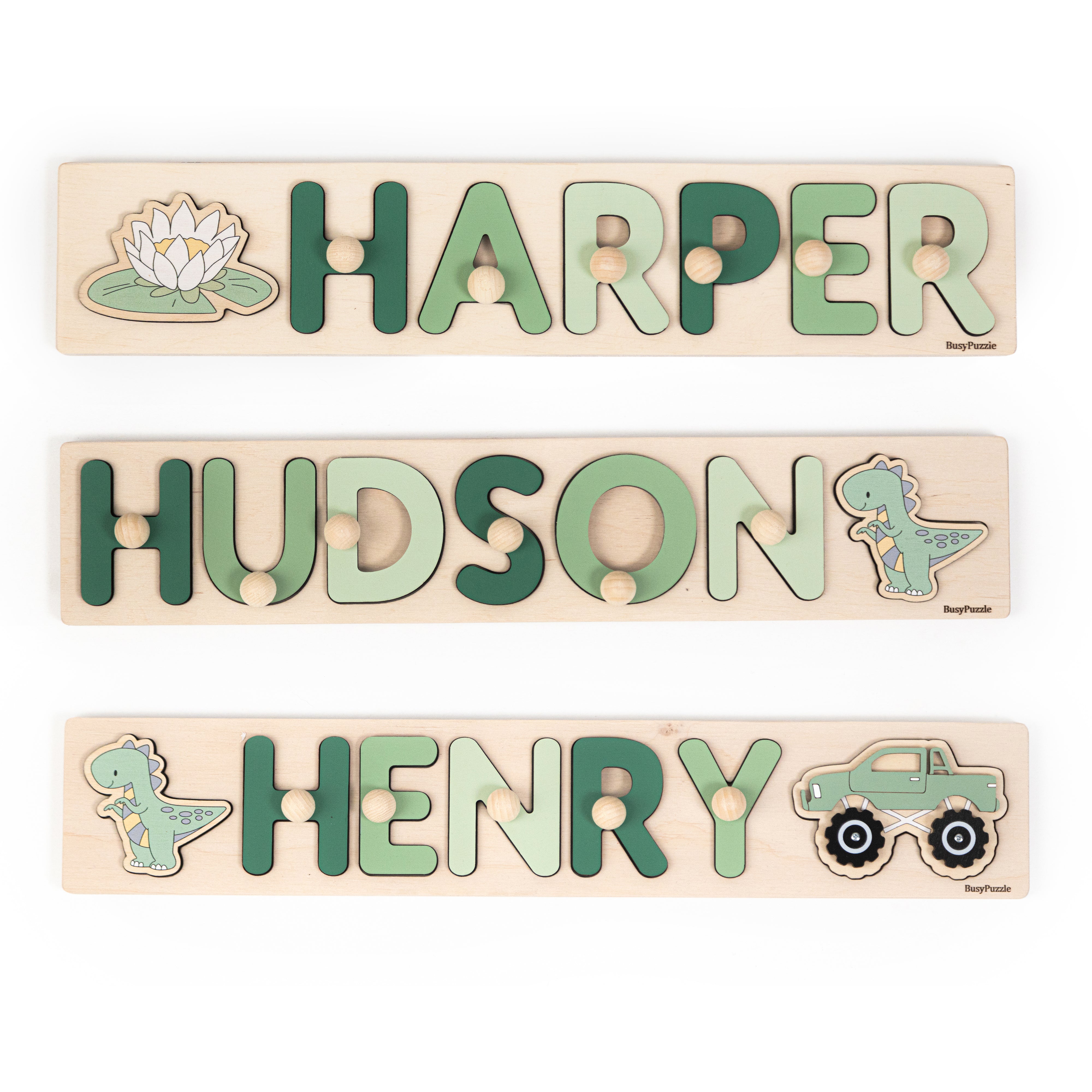 Custom Wooden Name Puzzle For Girl Wooden Name Puzzles Busypuzzle