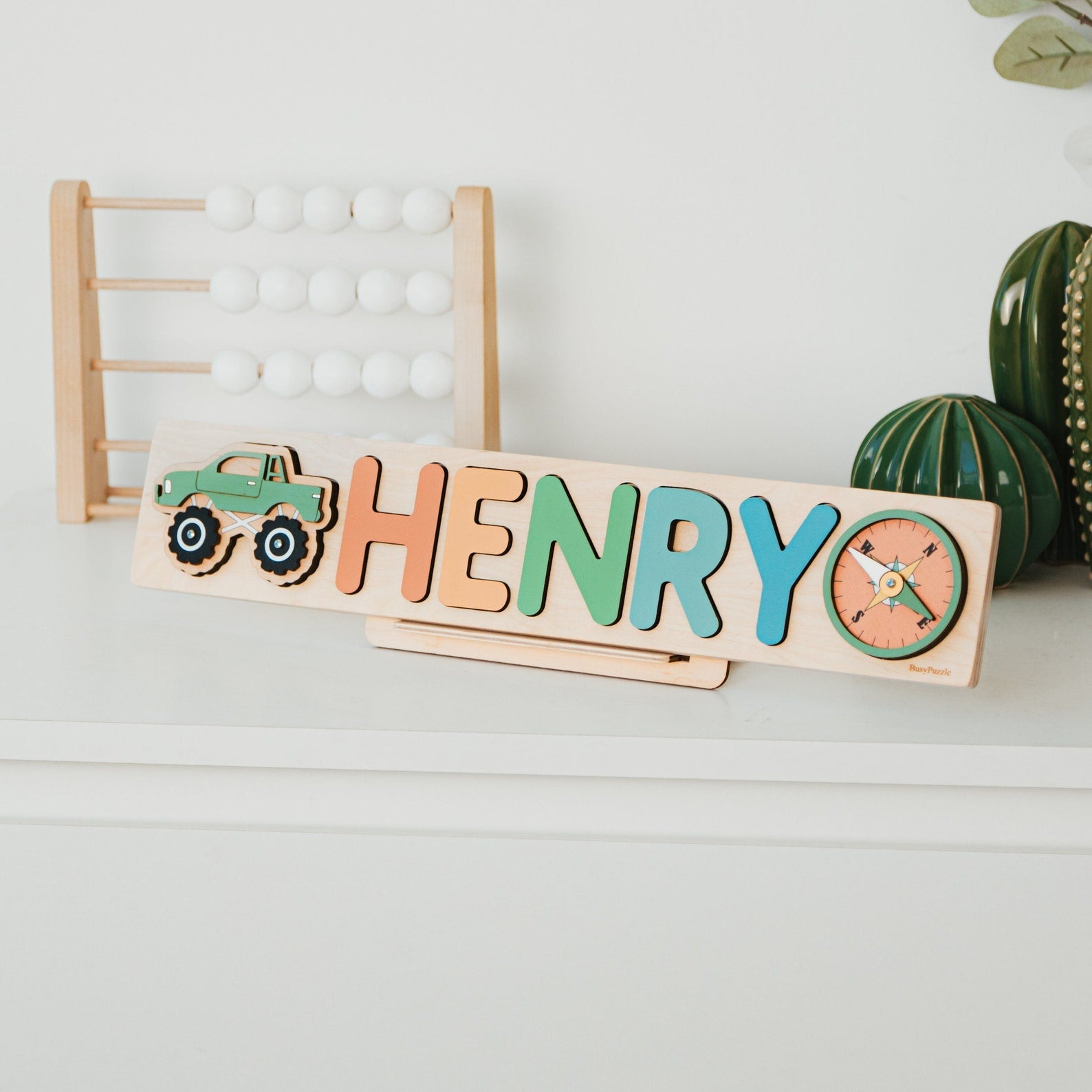 Personalized Wooden Name Puzzles for Kids