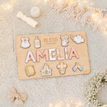 Catholic Baby Gift for Christening  Busypuzzle