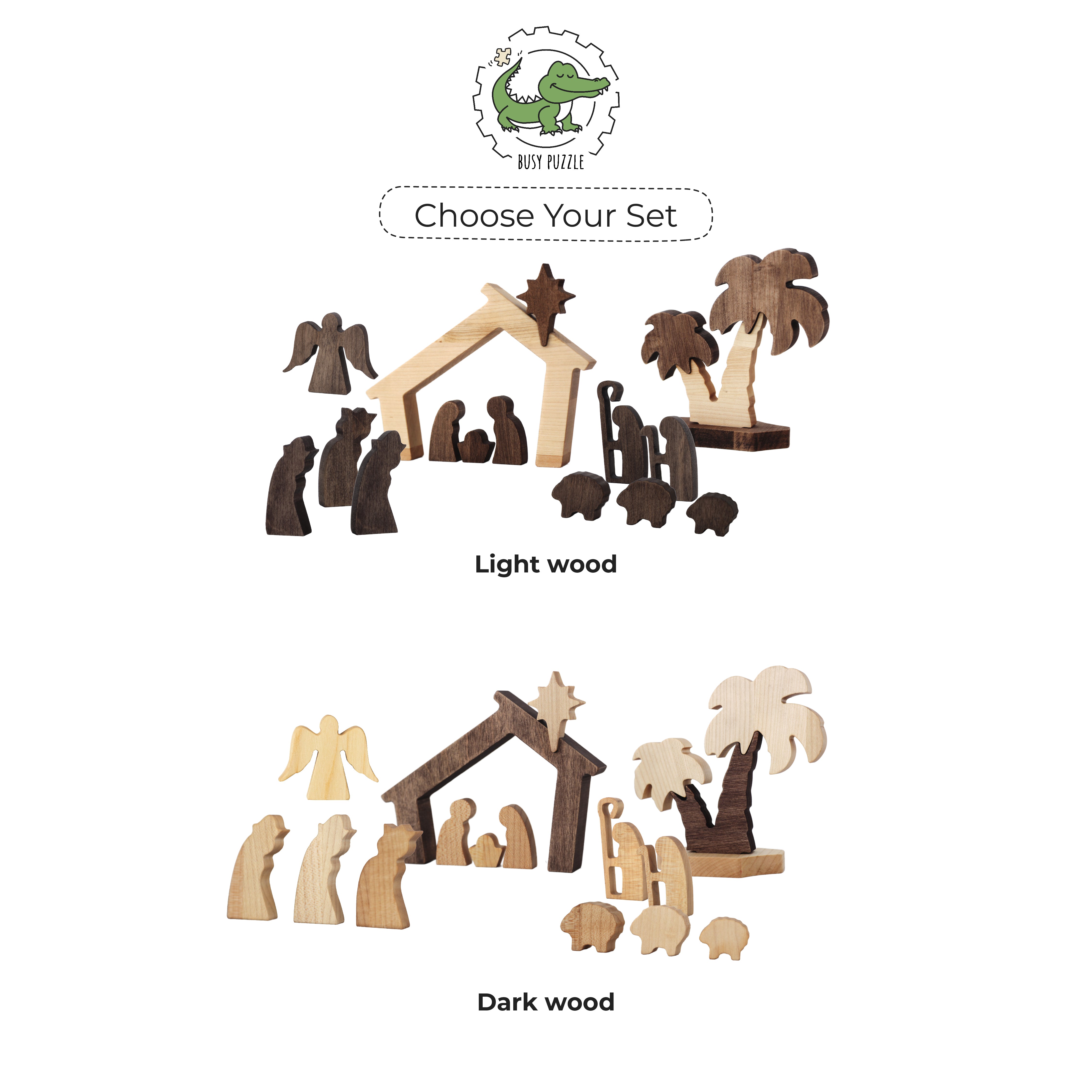 Christmas Nativity Scene Eco-Friendly Christmas Products Busypuzzle