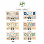 Personalized Ring Bearer Proposal Wooden Name Puzzle Wooden Busy Boards Busypuzzle