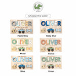 Personalized Ring Bearer Proposal Wooden Name Puzzle Wooden Busy Boards Busypuzzle