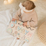 Custom wooden toy for fine motor skill development