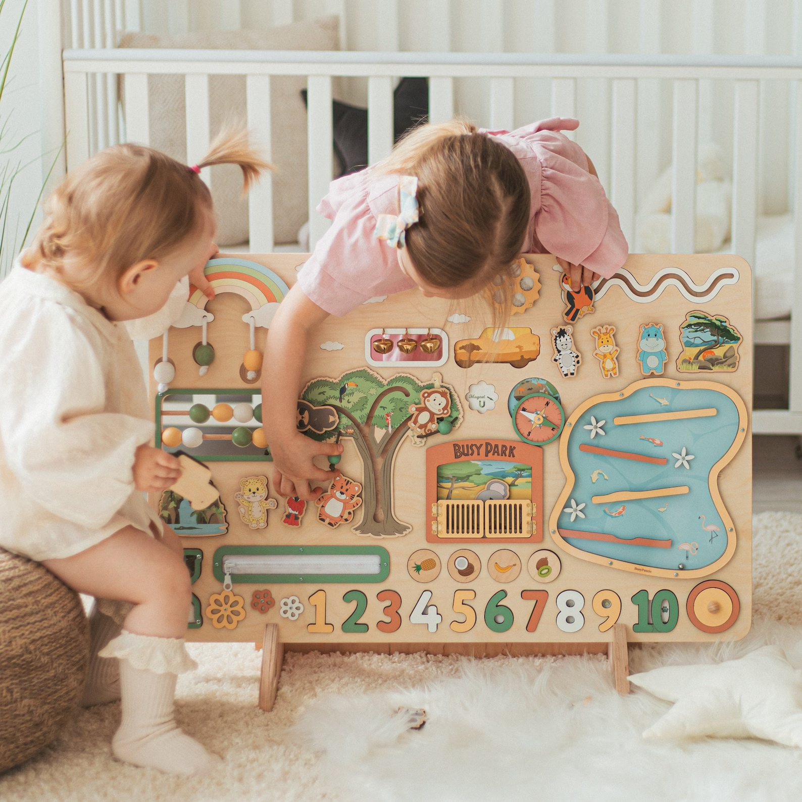 Busy Board XXL for Toddlers