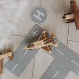 Wooden Planes and Helicopters - Wooden Airport