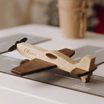 Wooden Planes and Helicopters - Wooden Airport Eco-Friendly Wooden Vehicles Busypuzzle
