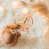 Wooden Toy Clock - Wooden Montessori Toy