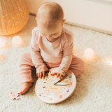 Wooden Toy Clock - Wooden Montessori Toy