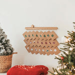 Wooden Advent Calendar with Moving Star – Reusable Nativity Scene Christmas Countdown Eco-Friendly Christmas Products Busypuzzle