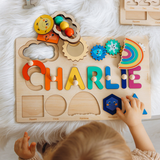Personalized Montessori Busy Board