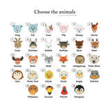 Name Puzzle with Animals