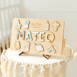 Catholic Baby Gift for Christening  Busypuzzle