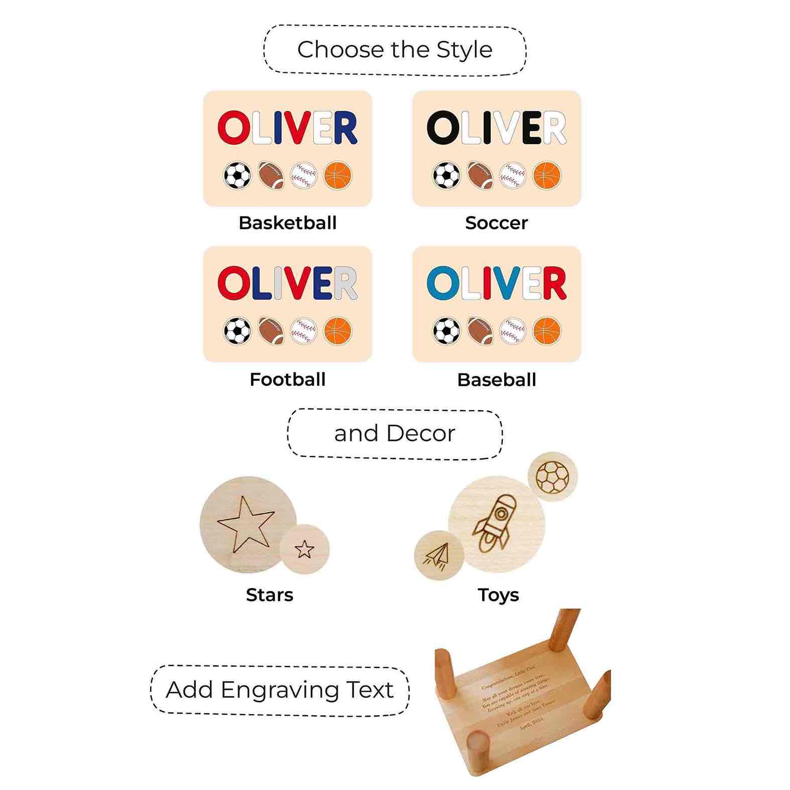 Montessori-Inspired Toddler Step Stool – Personalized ‘Rookie of the Year’ Gift for Kids Montessori Toys for Kids Busypuzzle