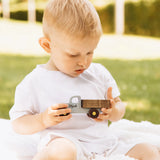 Handcrafted Wooden Truck Toy – Personalized Montessori Vehicle Gift