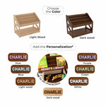 Personalized Montessori Bookshelf for Kids & Toddlers Nursery Furniture Busypuzzle