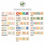 Personalized Farm Name Puzzle with Tractor and Animals – Wooden Montessori Toy for Toddlers and Kids