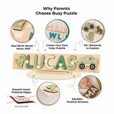 Custom Wooden Name Puzzle For Boy