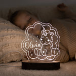 Wooden Night Light - Personalized Wooden Decor Personalized Wooden Decor Busypuzzle