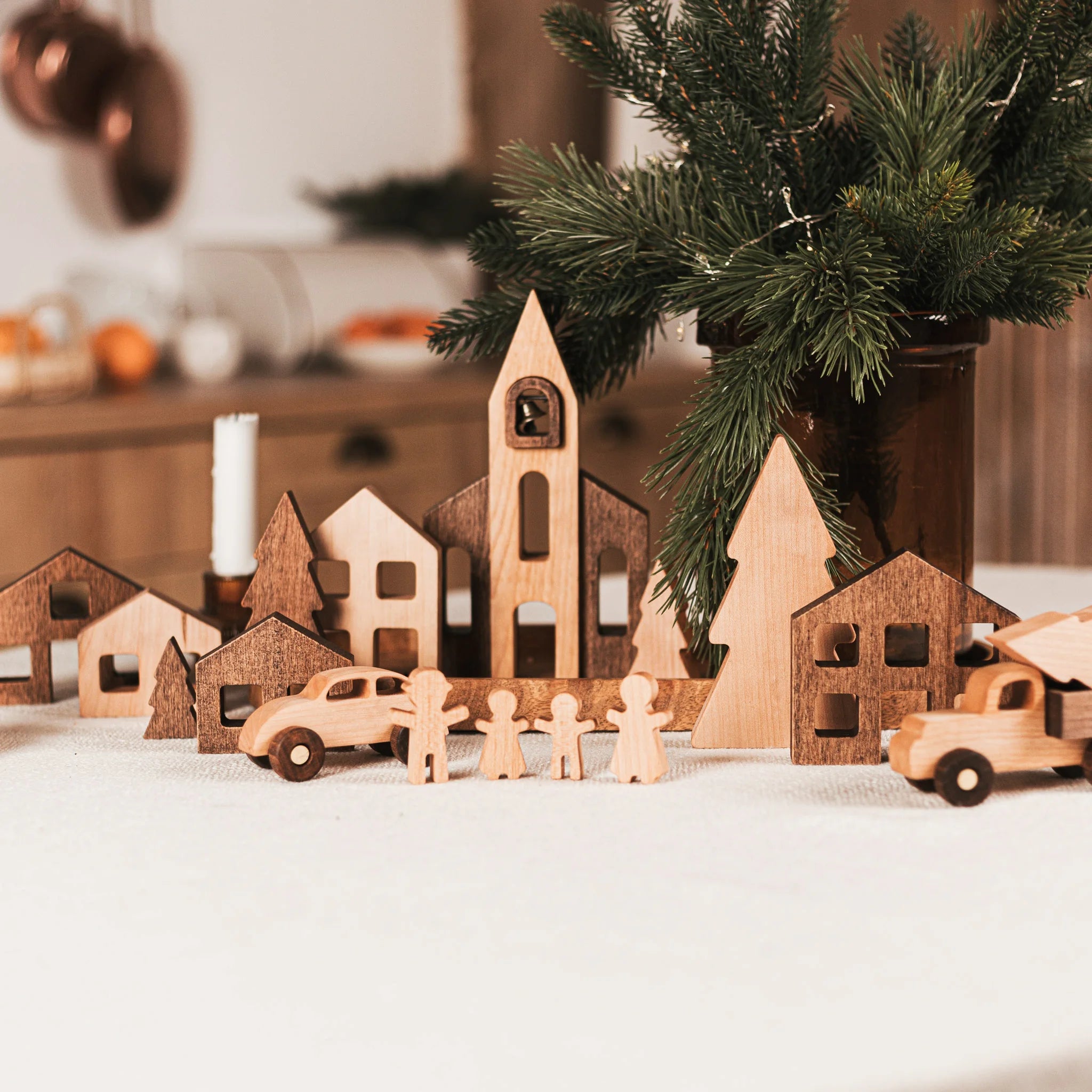 Christmas Village Houses Eco-Friendly Christmas Products Busypuzzle