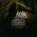 Wooden Night Light - Personalized Wooden Decor Personalized Wooden Decor Busypuzzle