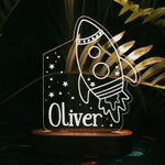 Wooden Night Light - Personalized Wooden Decor Personalized Wooden Decor Busypuzzle