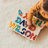 Wooden Name Puzzle - Personalized Wooden Toy