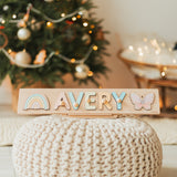 Custom Wooden Name Puzzle For Girl