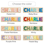 Personalized Wooden Name Puzzle Wooden Name Puzzles Busypuzzle