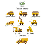 Construction Toy Vehicle Wooden Cars Busypuzzle