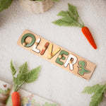 Custom Wooden Name Puzzle For Boy Wooden Name Puzzles Busypuzzle
