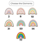 Personalized Rainbow Wooden Name Puzzle – Rainbow Baby Gift Wooden Name Puzzles Busypuzzle