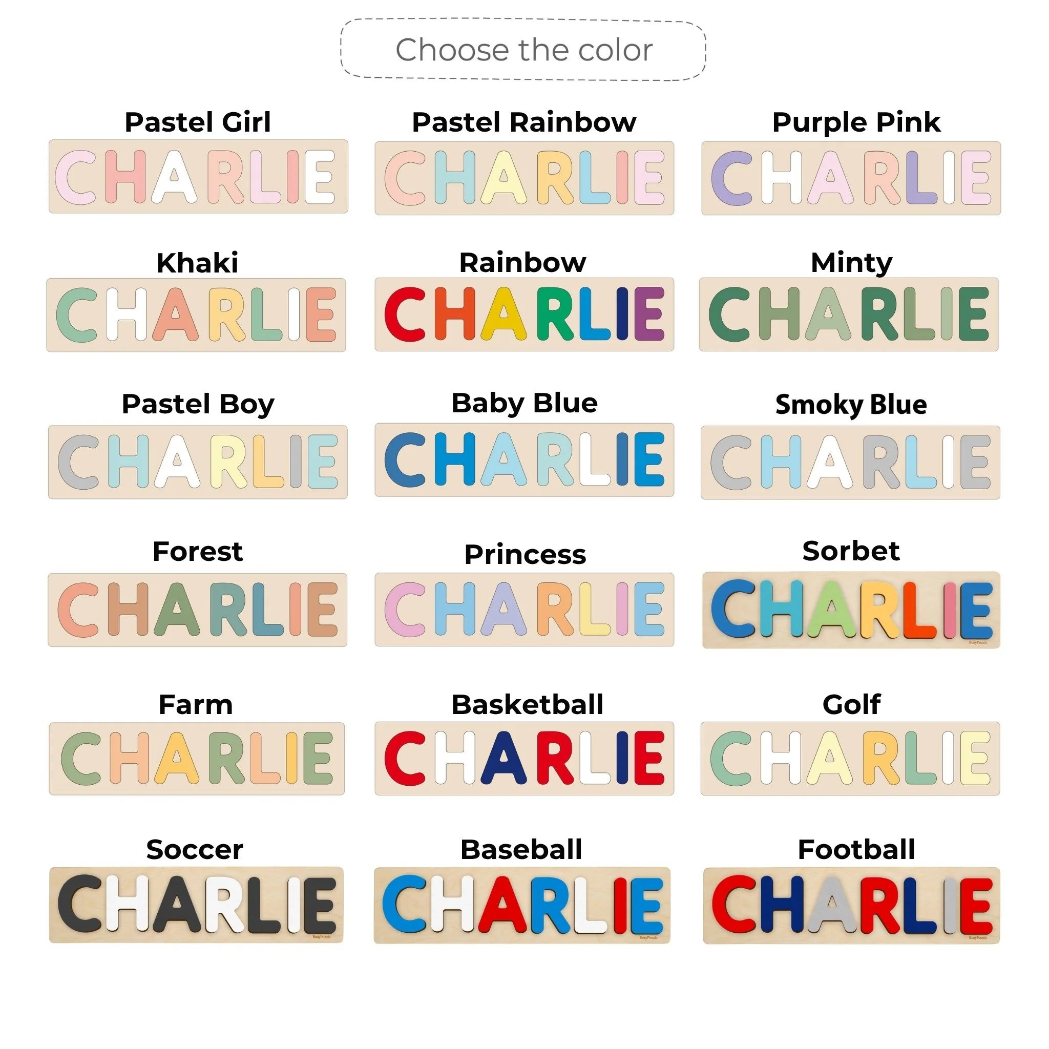 Replacement Letters, Elements, Pieces  Busypuzzle