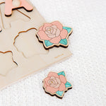 Personalized Flower Girl Proposal Wooden Name Puzzle Wooden Busy Boards Busypuzzle