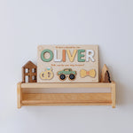 Personalized Ring Bearer Proposal Wooden Name Puzzle Wooden Busy Boards Busypuzzle