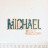 Custom Wooden Nursery Name Sign