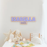 Custom Wooden Nursery Name Sign