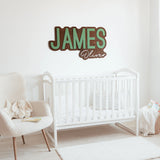 Custom Wooden Nursery Name Sign