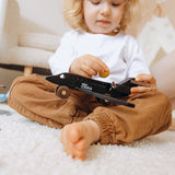 Wooden Passenger Plane Toy - Personalized Gift for Toddlers