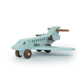 Wooden Passenger Plane Toy - Personalized Gift for Toddlers