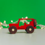 Wooden Colored Cars - Personalized Wooden Vehicle Toy Wooden Cars Busypuzzle
